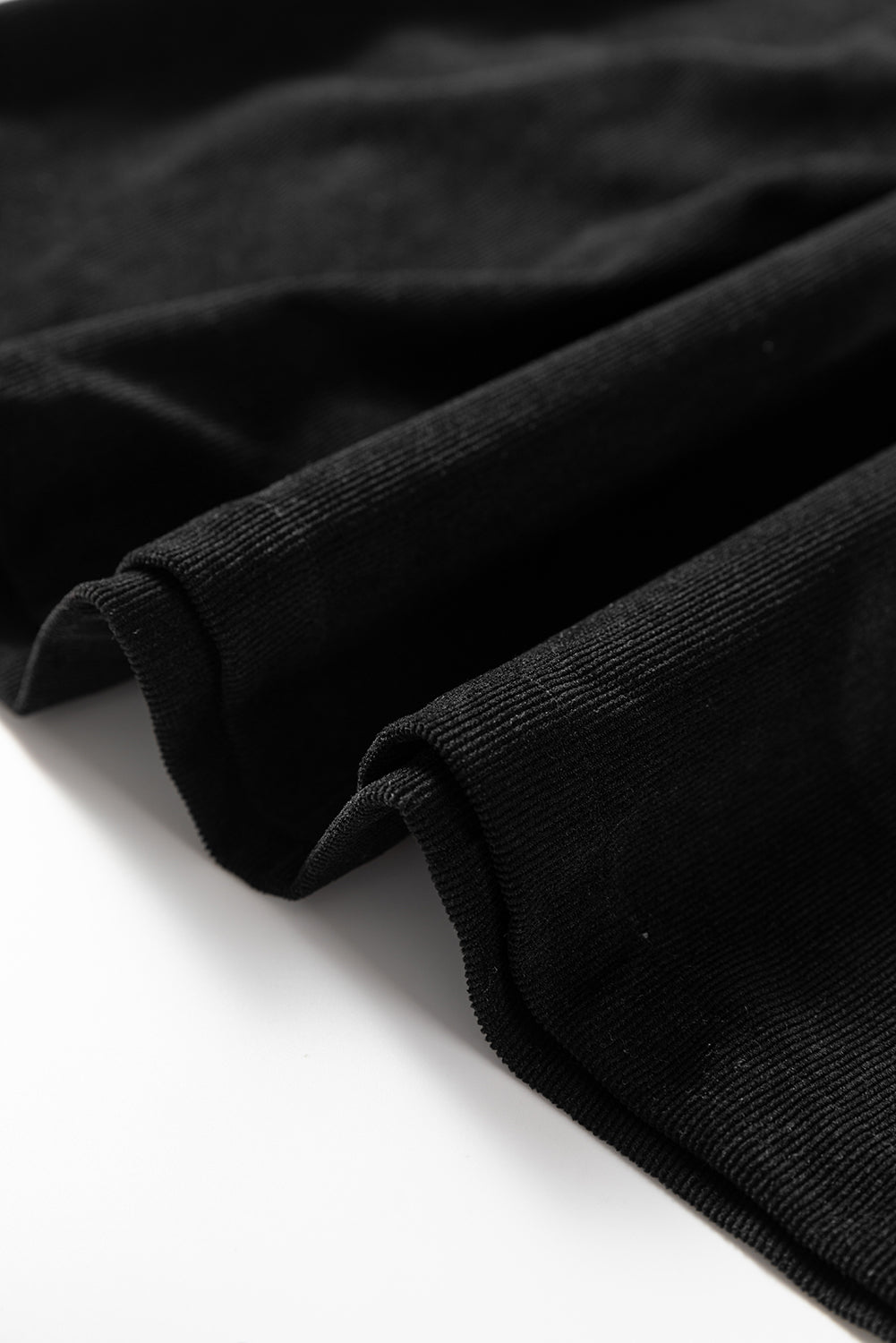 Corduroy Collared Long Sleeve Mini Dress