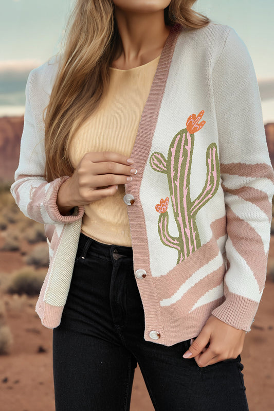 Desert Cactus Cardigan