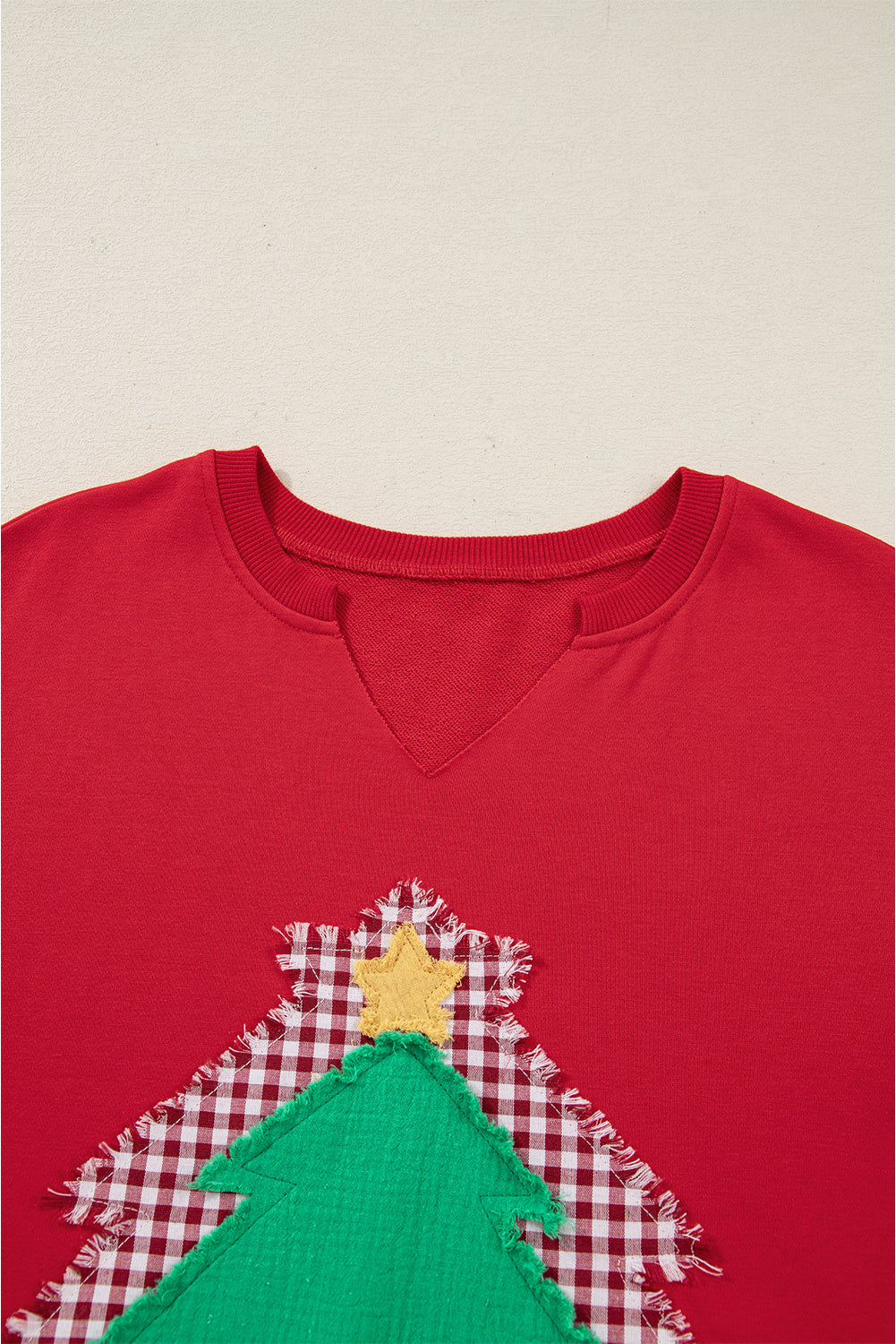 Plaid Christmas Tree Sweater