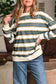 Striped Crew Neck Pullover