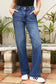 Double Button Denim Jeans