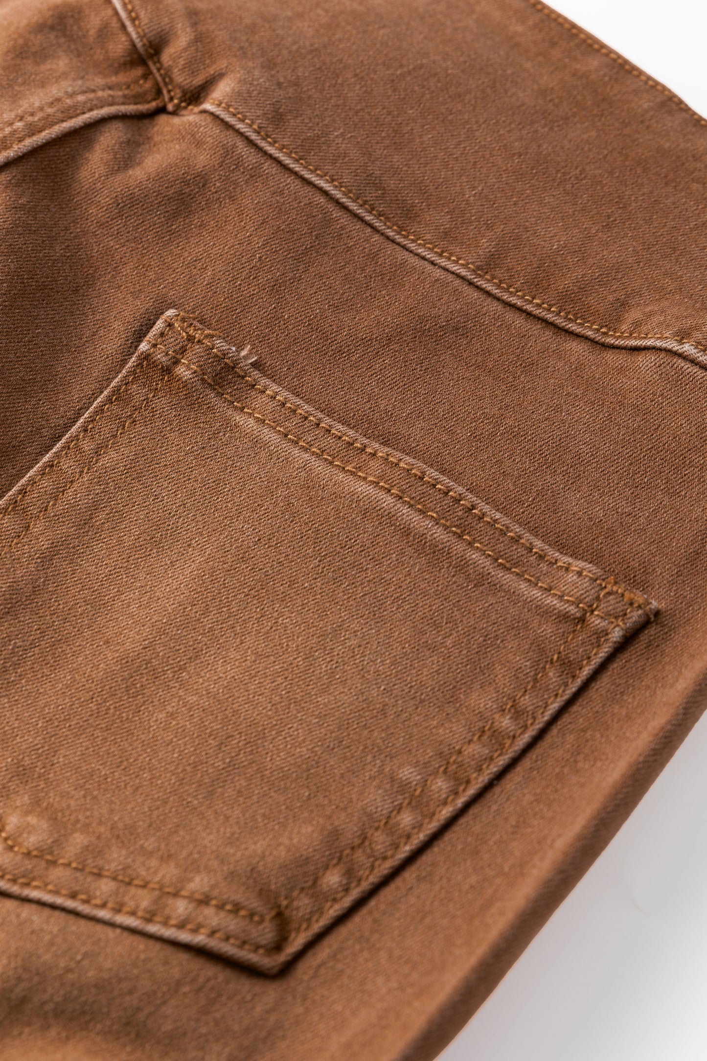 Front Seam Button Up Flares