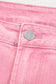 Acid Washed High Rise Cropped Jeans