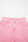 Acid Washed High Rise Cropped Jeans