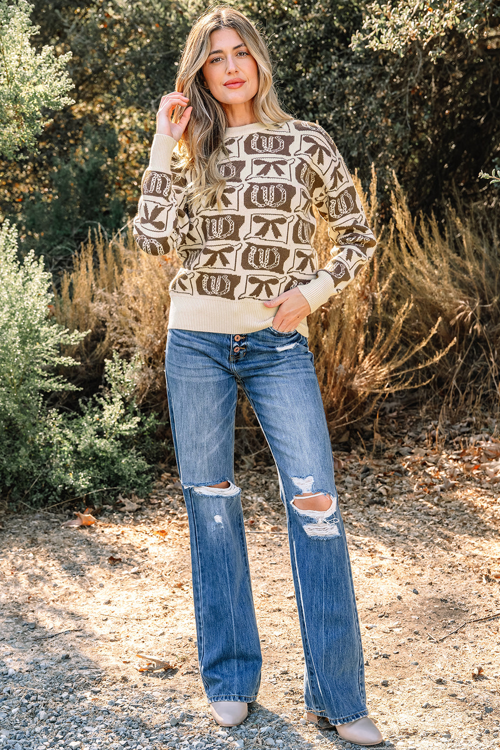 Bows & Horseshoes Sweater