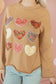Heart Patchwork Sweater