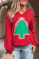 Plaid Christmas Tree Sweater