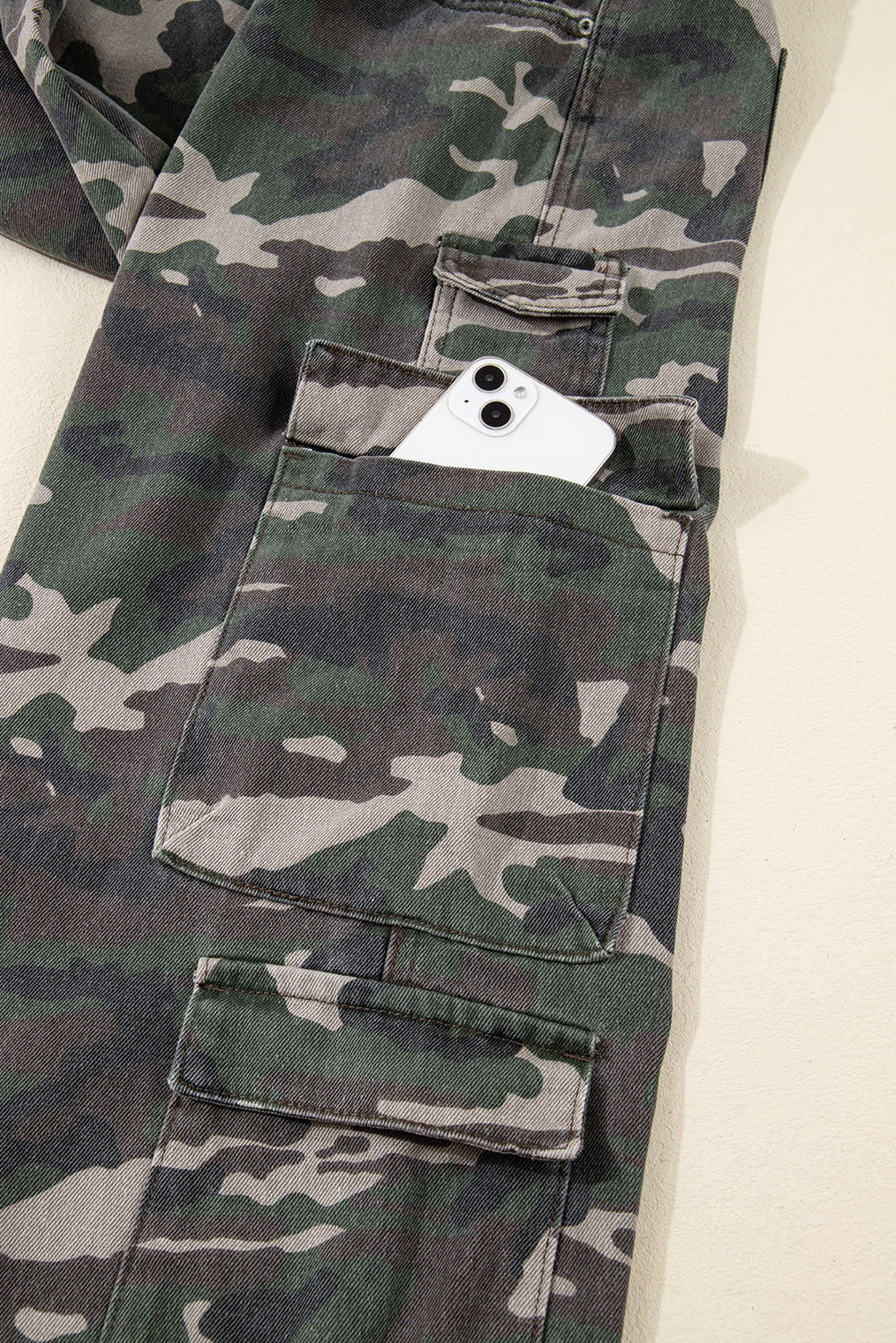 Camo Cargo Jeans