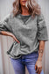 Gray Mineral Wash Drop Shoulder Oversized Tee