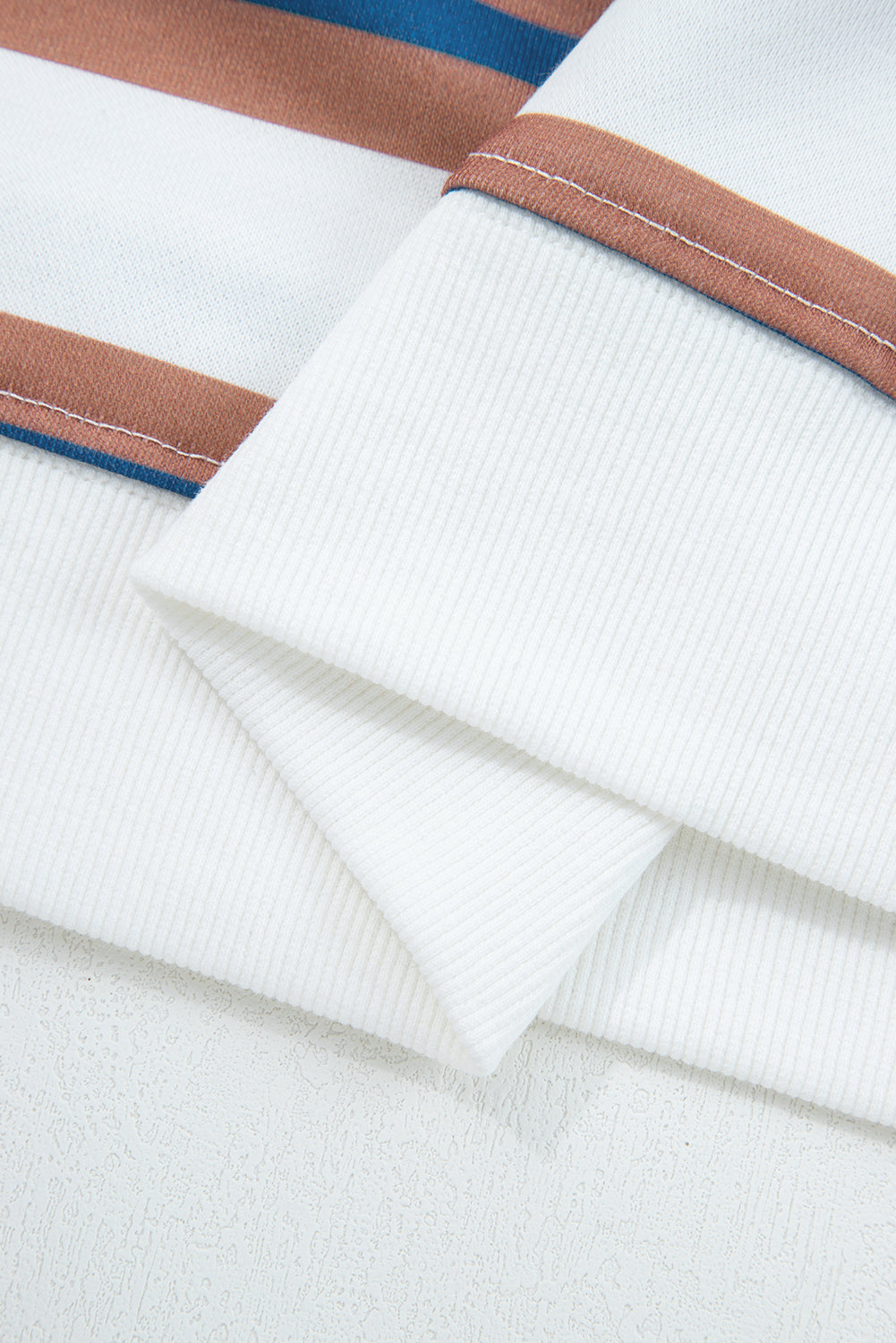 Striped Crew Neck Pullover