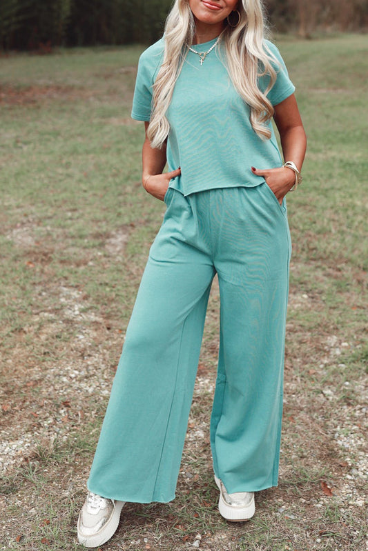 Mint Green Raglan Set