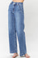 Double Button Denim Jeans