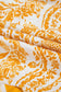 Orange Bohemian Print Puff Sleeve Mini Dress