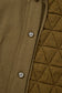 Quilted Textured Patchwork Hooded Jacket