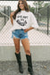 Oversized Slouch Gameday Tee