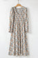 Maple Grove Floral Smocked Long Dress